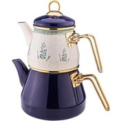 سرویس کتری و قوری قهوه ای رنگ بامبوم مدل لیندا کد B3711